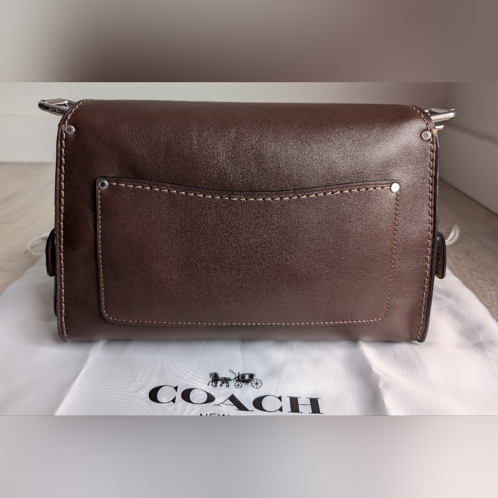 Coach Cargo Turnlock Soft Tabby In Maple - Picture 4 of 10